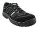 Worktoes Jason Low Black Safety Shoes, Chemical Resistant