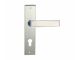 Harrison 27600 Premium Door Handle Set with Computer Key, Design Fabio, Lock Type KY, Finish S/C, Size 65mm, No. of Keys 3, Lever/Pin 6L, Material White Metal, Computer Key Length 200mm