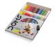 Doms FSC 24 Shades Color Flat TIN Pencil