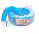 Techno PU Tube with Metre Marking, Size 10 x 6.5mm, Length 1m, Color Blue