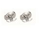 Osian C-2052 Stainless Steel Robe Hook, Series Centro, Length 3.2, Width 2