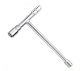 rako RTC-006 Three Way T-Type Spanner, Size 11 x 13 x 14mm, Length 250mm, Weight 0.36kg, Finish Chrome Plated