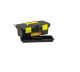 Attrico ATB-16B Black Tool Box, Color Black & Yellow, Size 16 x 6 x 7inch