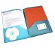 Solo RC 607 Presentation Folder, Size F/C, Metallic Blue Color