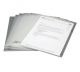 Solo CH 107 Document Envelope (Button), Size A4, Transparent White Color