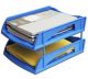 Solo TR 112 Paper & File Tray (2 Pcs. Set), Size XL, Blue Color