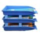 Solo TR 113 Paper & File Tray (3 Pcs. Set), Size XL, Blue Color