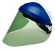3M WP96XB Polycarbonate Faceshield, Size Wide Medium, Color Green