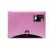 Solo EF 302 Full Bottom Expanding File - 1" Case, Size A4, Purple Color