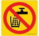 Safety Sign Store CW612-105AL-01 Do Not Drink-Graphic Sign Board
