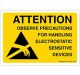 Safety Sign Store CW631-A7NT-01 Attention Label Sign Board