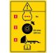 Safety Sign Store DS106-A6PC-01 Warning: Check Prior To Transport - Graphic Sign Board