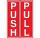Safety Sign Store FS301-A6PC-01 Push & Pull Sign Board