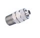 JELPC Pneumatic Rapid Fitting Brass with Nickel Plating, Part No RPC06/04-01