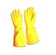Samarth PVC Supported with Cotton Lining Hand Gloves, Color Yellow