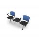 Wipro Pause Beam Training Chair, Type 4 Seater, Upholstery Virgin Moulded Plastic