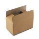 Boxify Corrugated Paper Storage, Size 16 x 16 x 16inch, Color Brown