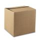 Boxify Corrugated Paper Storage, Size 7 x 4 x 4inch, Color Brown