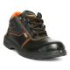 Hillson Beston Safety Shoes, Size 6, Color Black, Toe Steel Toe