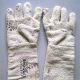 Fire Equipment Engineers Asbestos Hand Gloves , Size 14inch, Color White