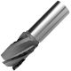 Addison Carbide Tipped Taper Shank End Mill, Size 1/2inch