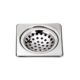 Chilly SKS04 Bright Finish Sanitroking Floor Drain(Pack of 10), Size 101mm, Material Stainless Steel