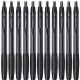 Uniball XSG-R7 Click Gel Pen, Color Black