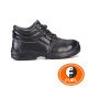 Fuel 619-8301 Marshal High Cut Laced Up Steel Toe Safety Shoes, Color Black