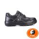 Fule 649-8103 Impetus Medium Cut Laced Up Steel Toe Safety Shoes, Color Black
