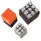 Groz NP/4 Steel Stamp - Numbers, Size 4mm