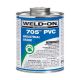 Ips Corporation Gardena Weld On 705 PVC Cement, Color Clear Gray (451234209000)