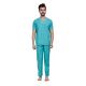 Generic 85206-S V Neck Scrub Suit Set, Color Green, Size Small