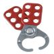 LO-K-VCH-R-S39 Steel Lock Out Hasp, Dia 38 mm