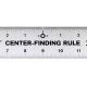 Kristeel Shinwa CFR 6 Center Finding Ruler, Size 150mm