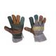 Samarth Canadian Type Leather Hand Gloves, Color Chrome Leather