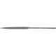 Kennedy KEN0315320K Half Round Cut 2 Needle File, Overall Length 140mm