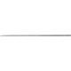 Kennedy KEN0315400K Square Cut 0 Needle File, Overall Length 140mm