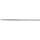 Kennedy KEN0316220K Round Cut 2 Needle File, Overall Length 160mm