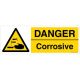 Safety Sign Store CW102-1029PC-01 Danger: Corrosive Sign Board