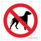 Safety Sign Store CW617-105AL-01 No Dogs-Graphic Sign Board