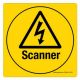 Safety Sign Store CW633-105PC-01 Scanner Sign Board
