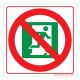 Safety Sign Store FE243-105PC-01 No Exit - Graphic Sign Board