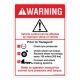 Safety Sign Store DS105-A6V-01 Warning: Check Prior To Transport Sign Board