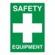 Safety Sign Store FS407-A4V-01 Safety Equipment Sign Board