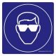 Safety Sign Store FS615-105AL-01 Safety Goggles-Graphic Sign Board