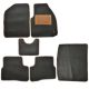 Leganza A2CW105-BLACKCar Footmat, Color Black, Material PVC, Finish Textured