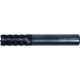 Swiss Tech SWT1657203A M/Flute Hi-Helix End Mill Q-Coat, Diameter 3.00mm, Flute Length 8.0mm, Overall Length 57.0mm