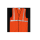 Kohinoor KE1FO Reflective Vest, Size 1inch, Color Orange