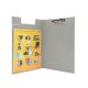 Solo PB 111 Pad Board with Envelope Pocket, Grey Color