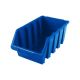 Matlock MTL4042290K MTL4 HD Plastic Storage Bin, Color Blue